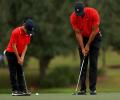 Tiger Woods to compete with son Charlie next week