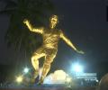 Crisitiano Ronaldo statue unveiled in Goa