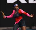 Serena channels Olympic champ FloJo with single-legged catsuit