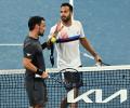 PICS: Four-hour slugfest later, Fognini-Caruso exchange not so kind words