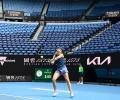 Crowd buzz missing as players grind it out at Aus Open