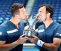 Dodig, Polasek win Australian Open men's doubles title