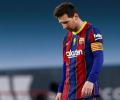 Messi given two-game ban for Super Cup red card