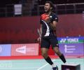 Prannoy fights through pain to upset Christie in Thailand Open