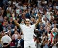 Golden oldie Federer through to 58th Grand Slam quarters