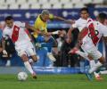 Brazil beat Peru 1-0 to move into Copa America final