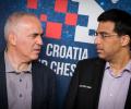 Anand finishes second in Croatia Grand Chess Tour, beats Kasparov again