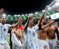 PICS: Argentina beat Brazil to win Copa America