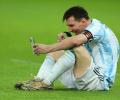 SEE: Messi makes video call to family after Copa win