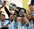 PICS: Messi breaks drought, wins first major title with Argentina