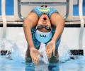 Swimmers Srihari, Maana fall short in 100m backstroke