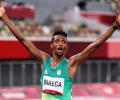 Olympics PIX: Ethiopian Barega wins 10,000m gold