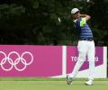 Olympics Golf: Lahiri slips on weather-hit second day, lies 20th