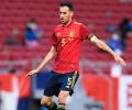 Euro: Spain captain Busquets tests positive for COVID-19