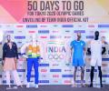 Indian athletes will go unbranded in Tokyo Olympics