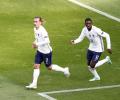 PICS: Griezmann goal helps France hold inspired Hungary