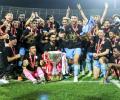 PIX: Mumbai City down Bagan to win maiden ISL title