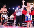 Russia's Lopsan ends Vijender's unbeaten run