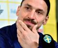 PIX: Ibrahimovic in tears on return to Sweden squad