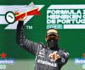 F1: Hamilton wins in Portugal to go eight points clear