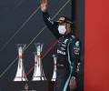 Hamilton takes fifth Spanish Grand Prix win in a row