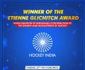 Hockey India wins FIH Award for growth of sport in India