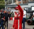 Ferrari's Leclerc crashes but takes Monaco Grand Prix pole