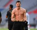 Bayern's Lewandowski breaks Mueller's 49-year league record