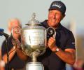 Fabulous at 50: Mickelson defies age to win PGA Championship