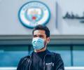 City's Gundogan picks up minor knock in training session