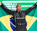 F1: Hamilton hunts down Verstappen for victory in Brazil