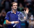 Tennis: Medvedev seals last four spot at ATP Finals