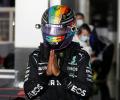 F1: Hamilton on pole in Qatar with Verstappen second