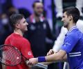 Davis Cup: Djokovic seals Serbia tie, Italy down US