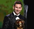 Messi claims record-extending seventh Ballon d'Or