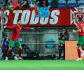 WC qualifiers: Ronaldo tricks; crowd trouble at Eng, Poland matches