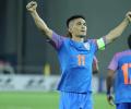 Chhetri scores 76th goal but Bangladesh hold India