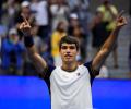 US Open PIX: Alcaraz upsets Tsitsipas; Osaka shocked