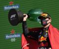 Verstappen triggers Dutch party with dominant home win