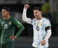 WC qualifiers PICS: Messi 'tricks' as Argentina rout Bolivia