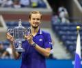 US Open PIX: Medvedev dashes Djokovic's Grand Slam bid