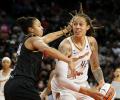 WNBA star's detention continues in Russia; US silent