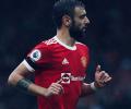 Manchester United's Fernandes involved in car crash but unhurt