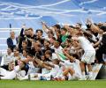 PICS: Real Madrid win record-extending 35th La Liga title