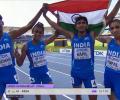 India's 4x400m mixed relay team wins World U-20 silver