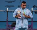 Powerlifter Sudhir wins CWG Para heavyweight gold