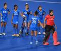 PIX: India women lose to Australia in CWG hockey semis