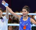 PIX: Boxers Nikhat, Panghal, Sagar romp into finals