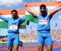 CWG: India wins historic gold-silver in men's triple jump