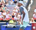 PHOTOS: Kyrgios stuns Medvedev; Alcaraz loses